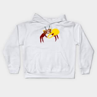 Fiddler Crab Kids Hoodie